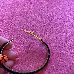Vintage gold and black bracelet.
